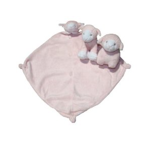 Angel Dear Bundle - Animal Blankie Rattle Squeaker Little Friend Toy