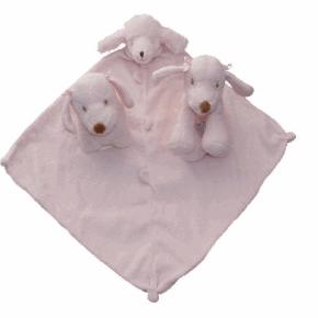 Angel Dear Bundle - Animal Blankie Rattle Squeaker Little Friend Toy
